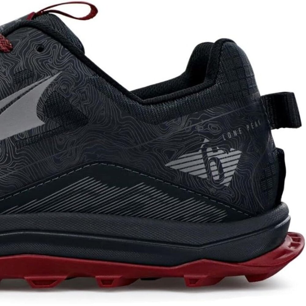 NIB Altra Lone Peak 6 - Men's Sneaker, Size 12 | Black + Red